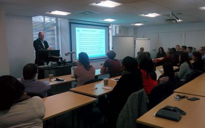 Manuel Franco presented the HHH study at the London School of Hygiene and Tropical Medicine